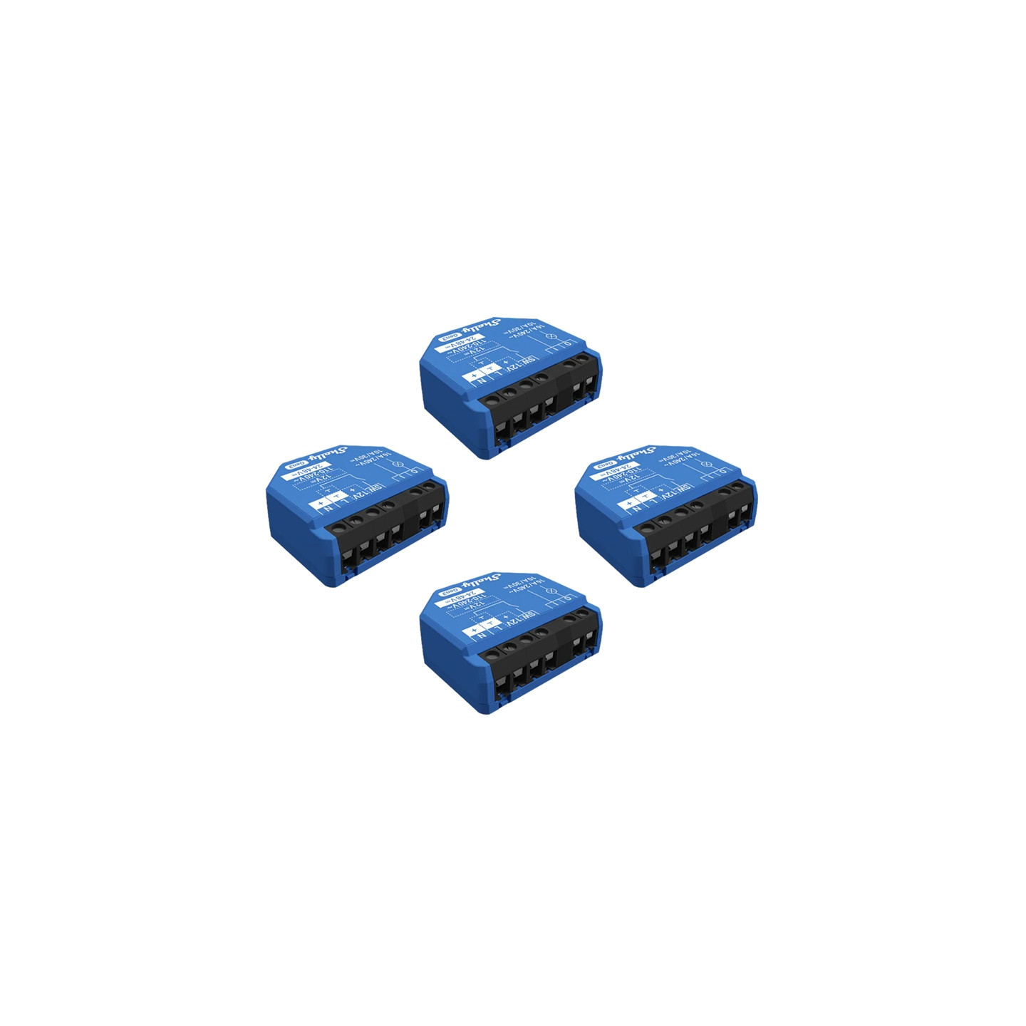 Shelly 1 Gen3 Set of 4 Controller WiFi/Bluetooth
