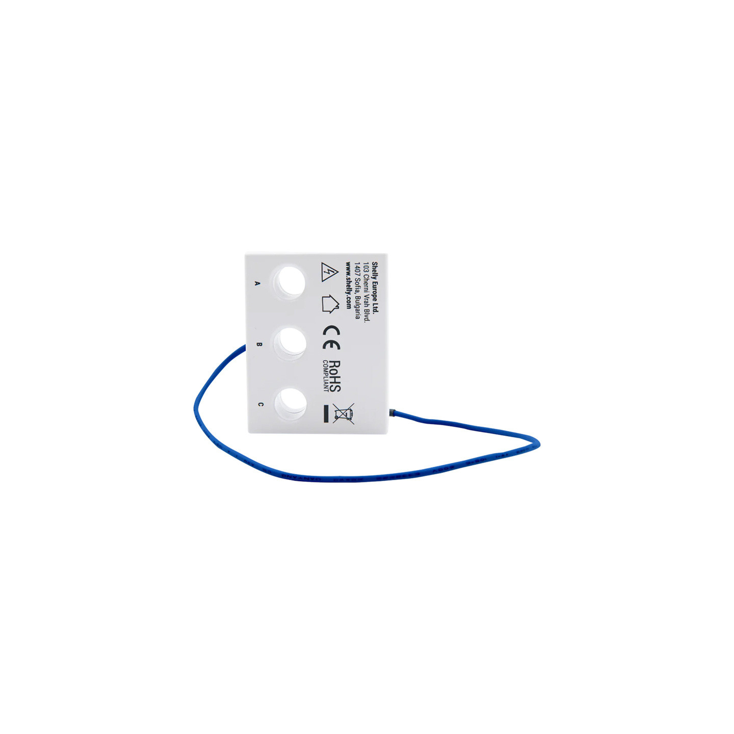 Shelly 3EM-63T Gen3 1/3-channel WiFi energy meter (flat terminal)