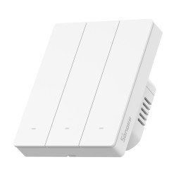 View product Sonoff ZBM5-3C-80W (3-channel) Zigbee smart touch wall switch