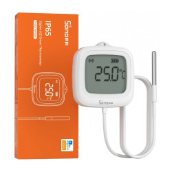 View product ZigBee LCD Temperature Sensor Sonoff SNZB-02LD (with probe)