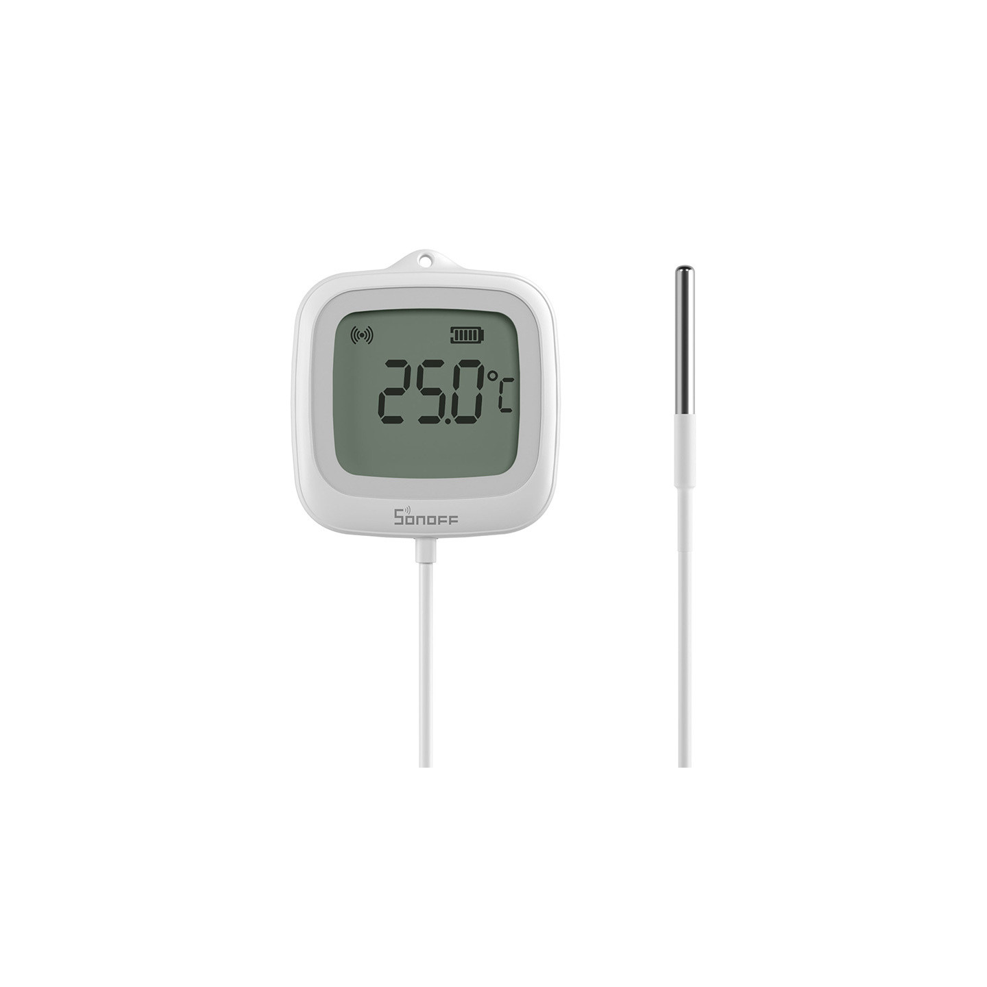 ZigBee LCD Temperature Sensor Sonoff SNZB-02LD (with probe)