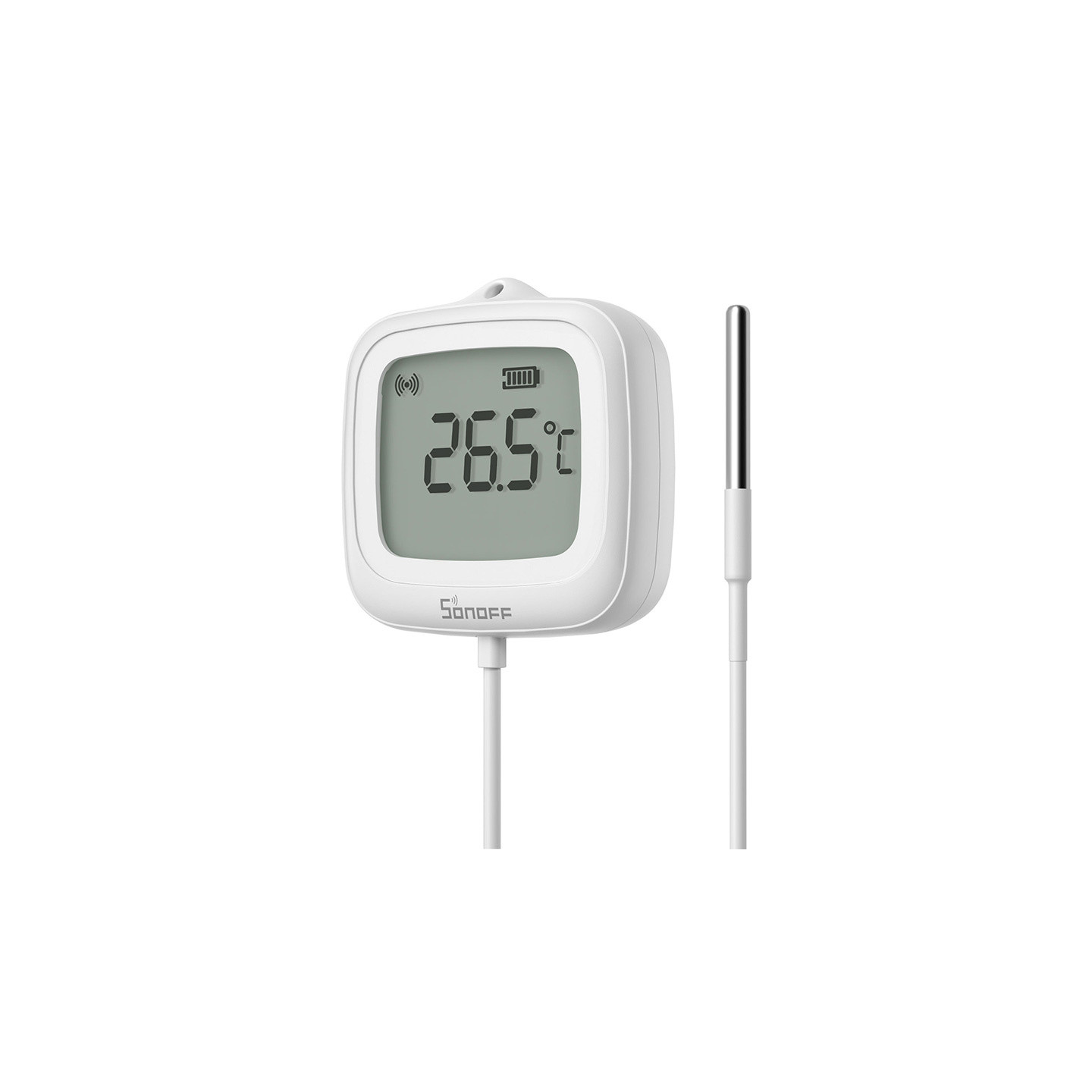 ZigBee LCD Temperature Sensor Sonoff SNZB-02LD (with probe)