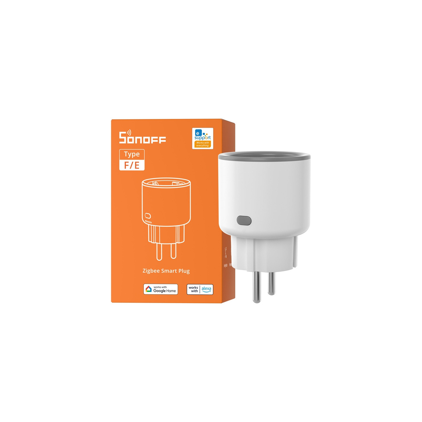 Sonoff S60ZBTPF ZigBee smart outlet