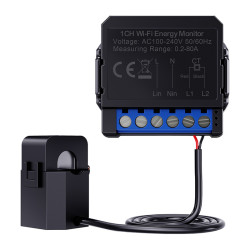 View product Avatto ZigBee smart bi-directional energy meter ZWPM16-1