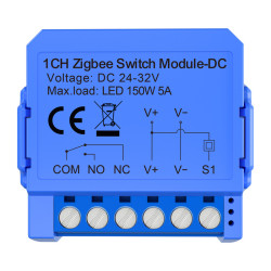 View product Avatto ZWSM16-DC32V-1 1-channel ZigBee switch module with a potential-free contact