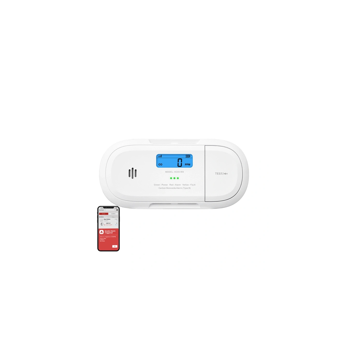 X-Sense XC04-WX carbon monoxide detector