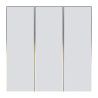 Touch ZigBee Light Switch Avatto TS60-EU-W3 Triple TUYA (white).