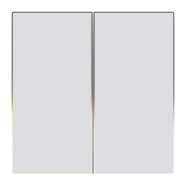 ZigBee Avatto TS60-EU-W2 Touch Light Switch Dual TUYA (white).