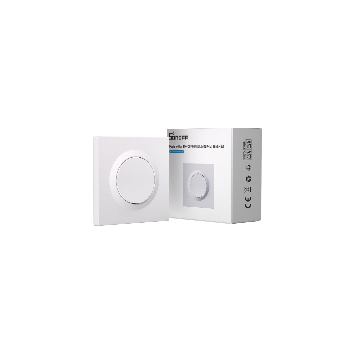 SONOFF E1GS wall switch housing (with N)