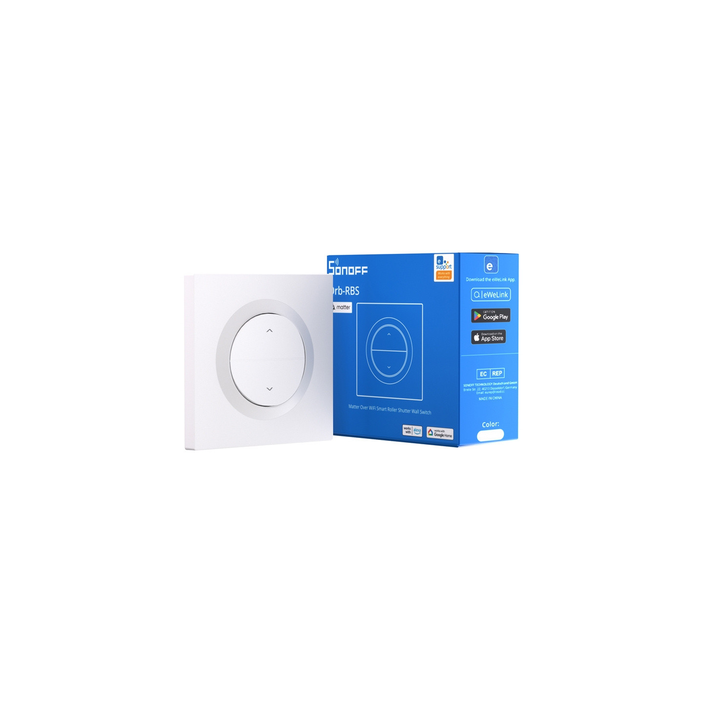Smart Wall switch for roller shutters SONOFF MINI-RBS-E Matter
