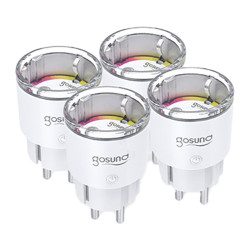 View product Gosund EP2-Z ZigBee smart socket (four-pack) 10A