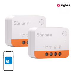 View product Sonoff ZBMINIL2 smart ZigBee mini switch (2 pcs.)