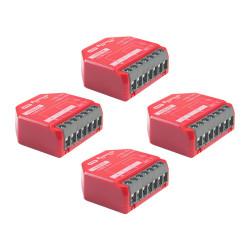 View product Set of 4 Shelly 1 PM Gen4 Zigbee/Matter Controllers