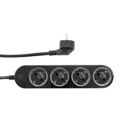 View product Smart 12A Shelly Power Strip 4 Gen4 Zigbee/Matter black