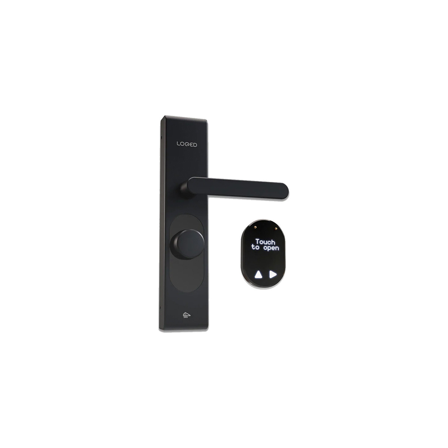 LOQED smart door lock (black) (WiFi / BT)