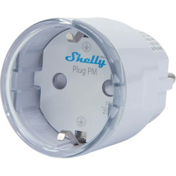 View product Shelly Plug PM Gen3 Matter 13A smart socket, white