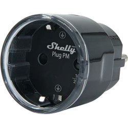 View product Shelly Plug PM Gen3 Matter 13A smart socket, black