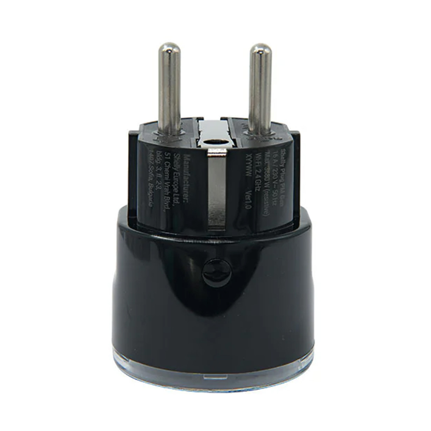 Shelly Plug PM Gen3 Matter 13A smart socket, black