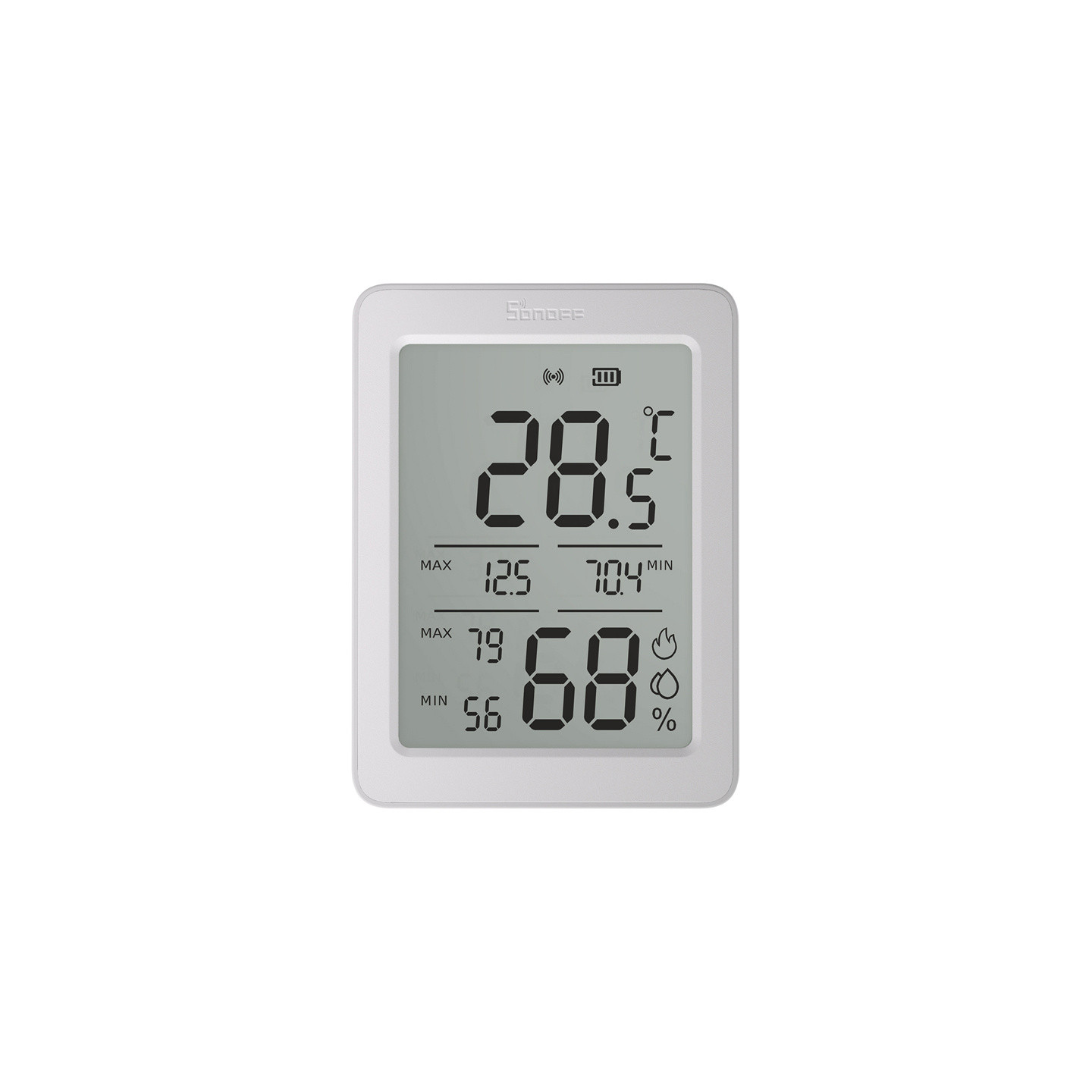 Sonoff AirGuard TH SNZB-02DR2 ZigBee LCD Temperature and Humidity Sensor