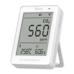 View product Sonoff AirGuard CO2 SAWF-08P WiFi LCD Air Quality Meter