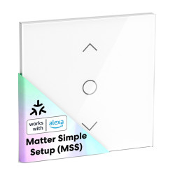 View product Meross MRS100MA(EU) Smart WiFi Blind Switch (Matter)