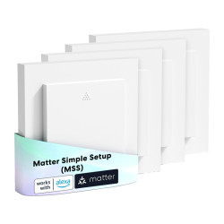 View product MEROSS MRS105MA-EU Smart Wi-Fi (Matter) Roller Shade Switch (4-Pack)