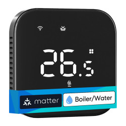 View product MEROSS MTS215BMA-B(EU) Smart Wi-Fi Thermostat (Black)