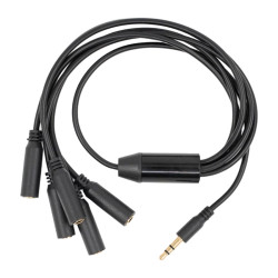 View product 1-to-5 splitter, 3.5mm jack—Shelly accessory for The Pill
