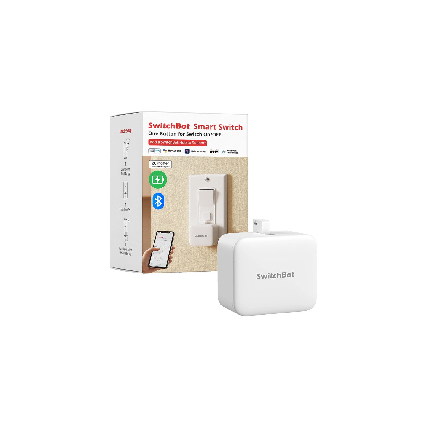 SWITCHBOT C1 Rechargeable Wireless Switch