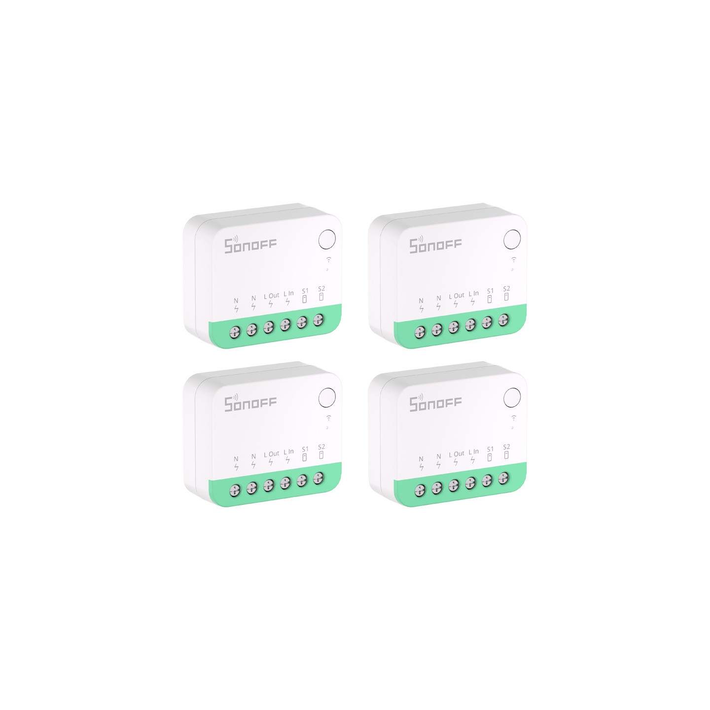 SONOFF MINIR4M (Extreme) Matter Switch 4-Pack