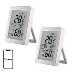 View product SONOFF ZigBee SNZB-02DR2 Temperature and Humidity Sensor, 2-Pack