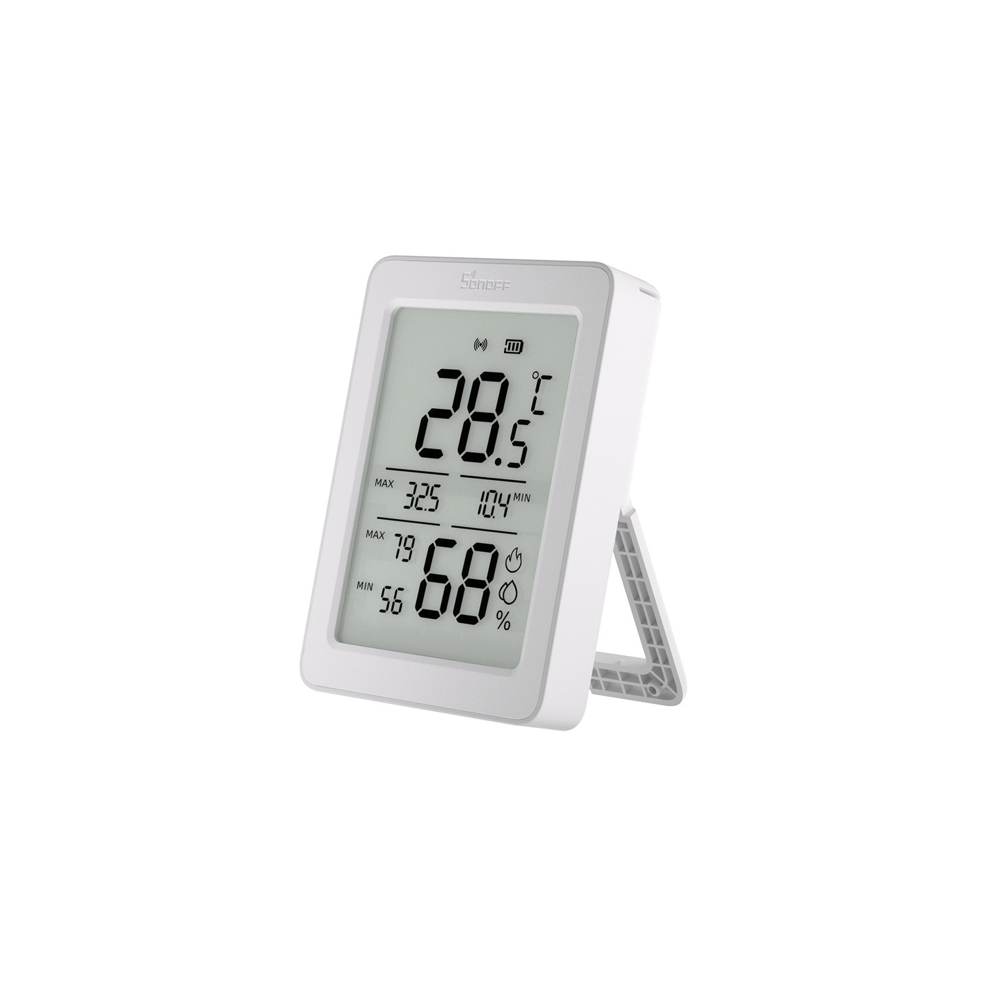 SONOFF ZigBee SNZB-02DR2 Temperature and Humidity Sensor, 2-Pack