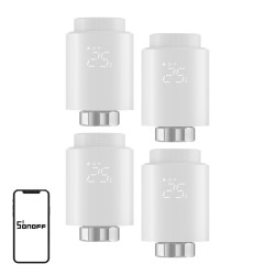 View product SONOFF ZigBee TRVZB Thermostatic Head, 4-Pack