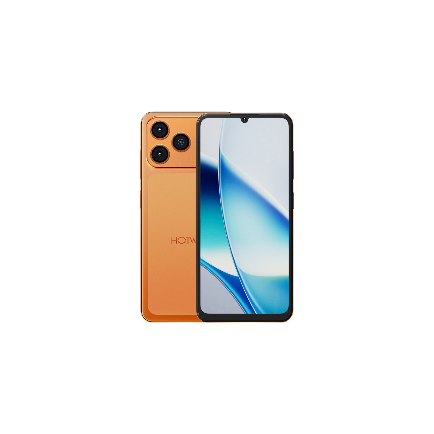 HOTWAV A17 Pro Max Smartphone (Orange)