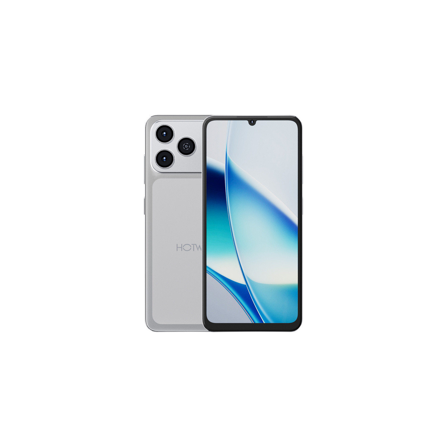 HOTWAV A17 Pro Max smartphone (silver)