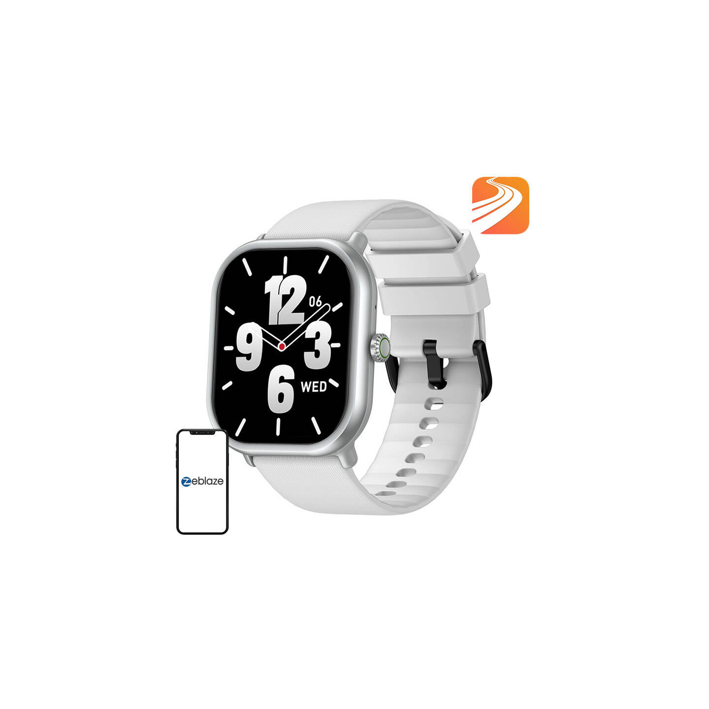 Zeblaze GTS 3 PRO Smartwatch (White)