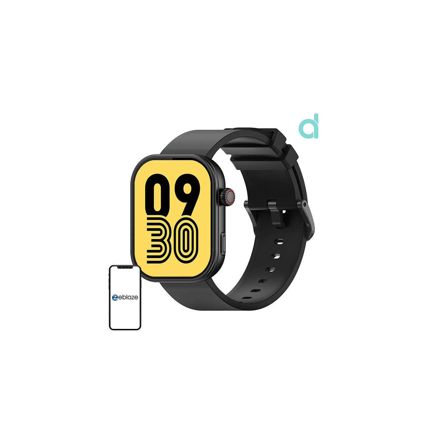 Zeblaze Btalk Plus Smartwatch (Black).