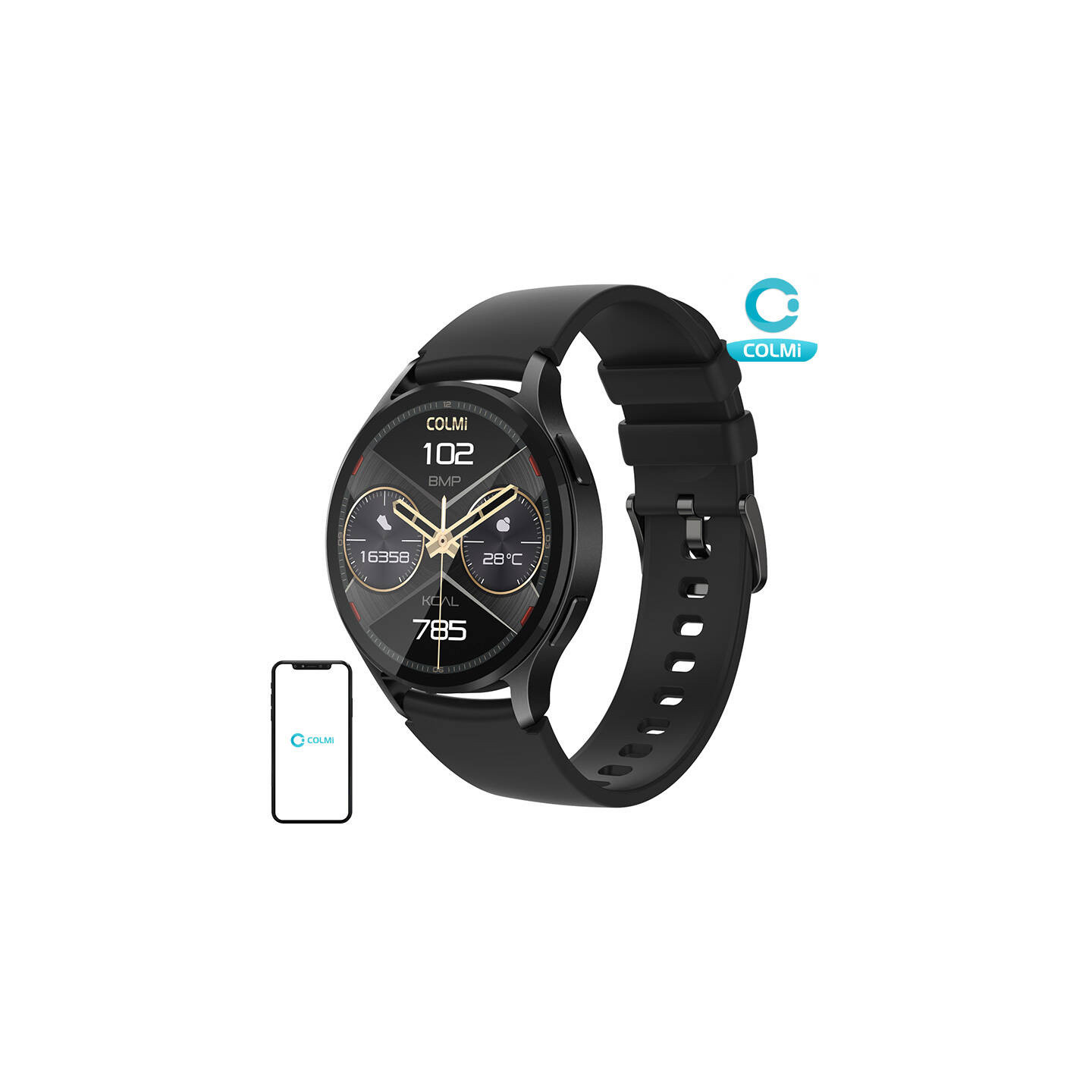 Colmi i28 Ultra smartwatch (black)