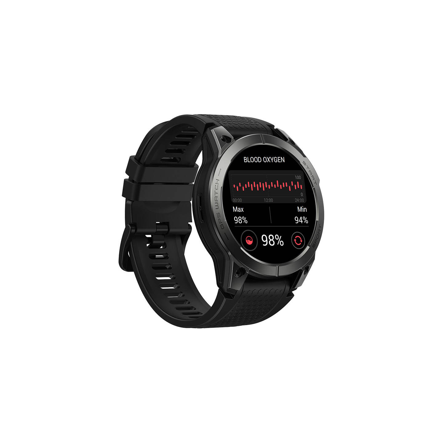 Zeblaze Stratos 3 Pro Smartwatch (Black)