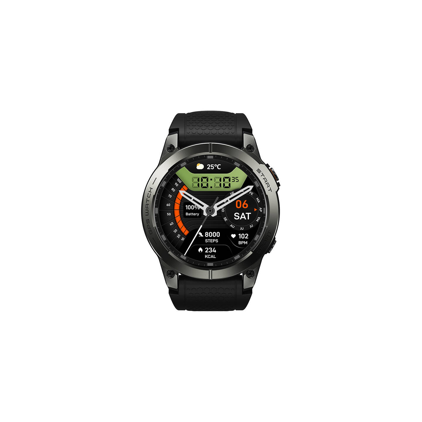 Zeblaze Stratos 3 Pro Smartwatch (Black)
