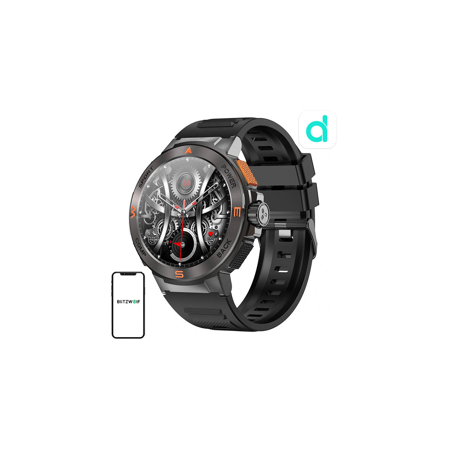 BlitzWolf BW-AT5 smartwatch (black)