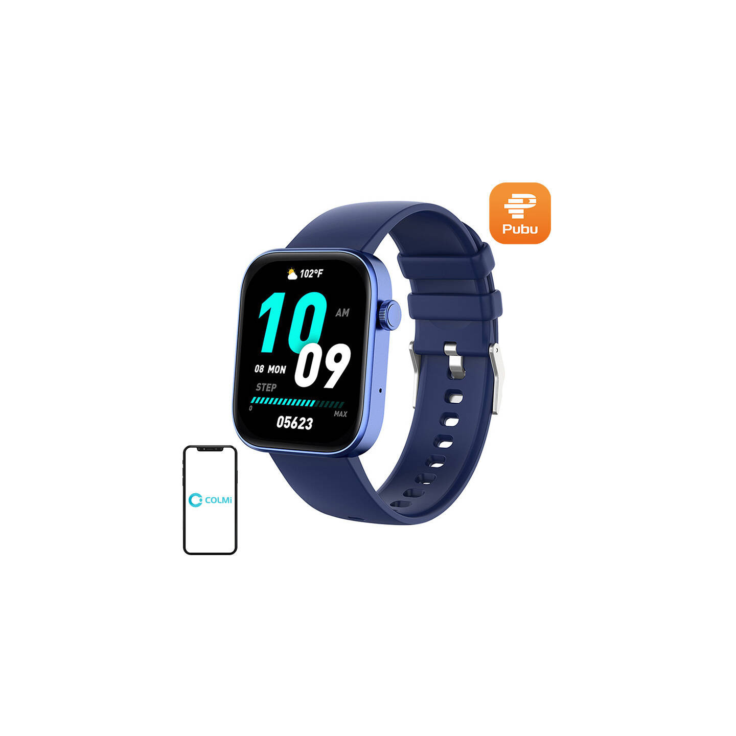 Colmi P71 Smartwatch (Blue)
