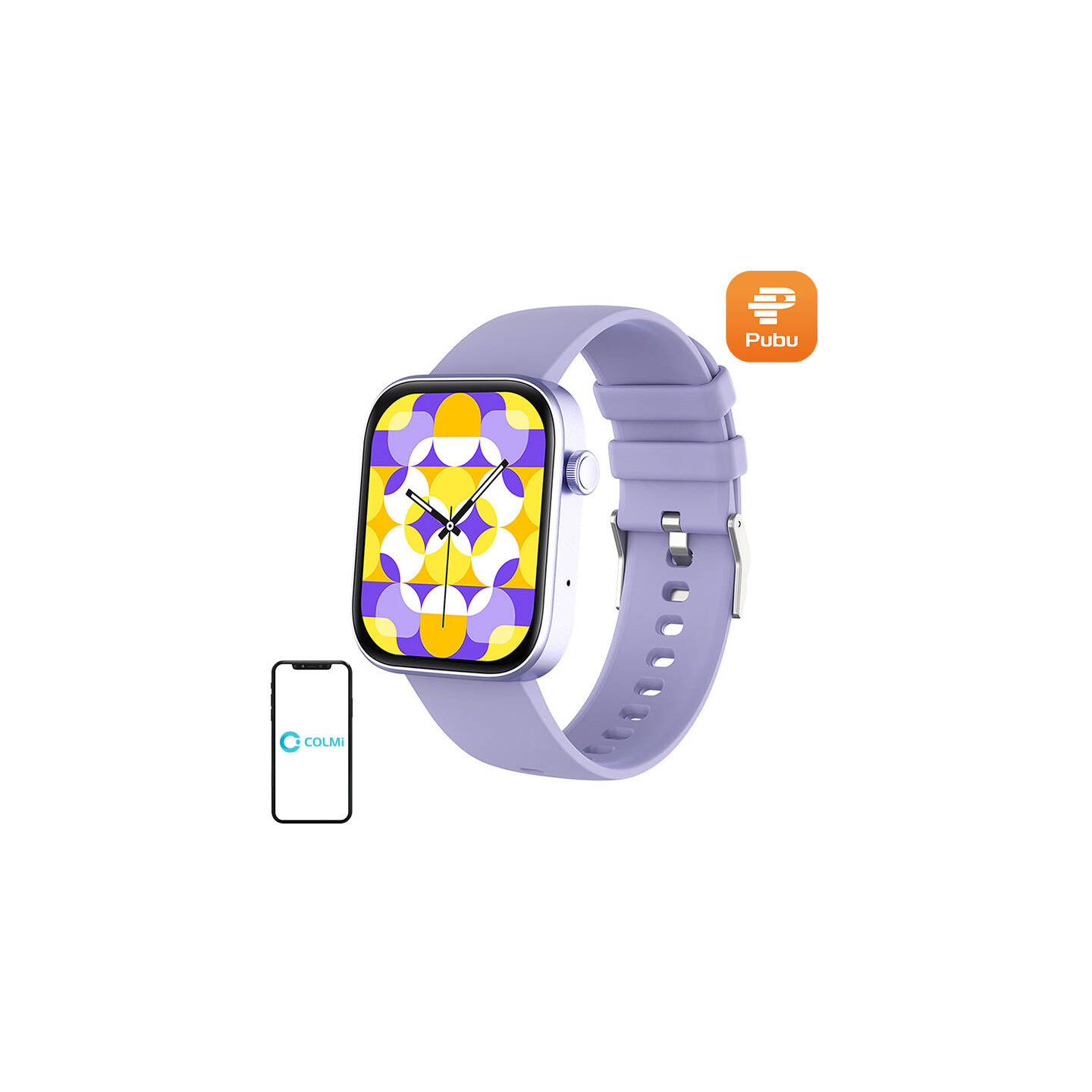 Colmi P71 Smartwatch (Purple)