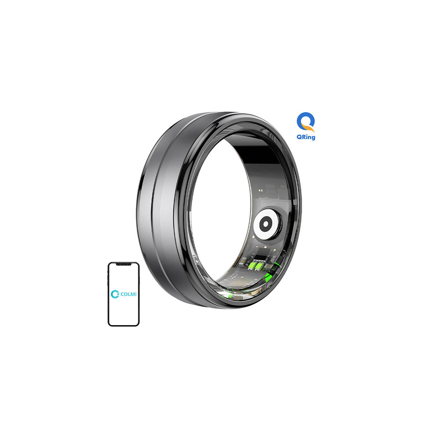 Colmi R06 Smartring 18.9MM 9 (Black)