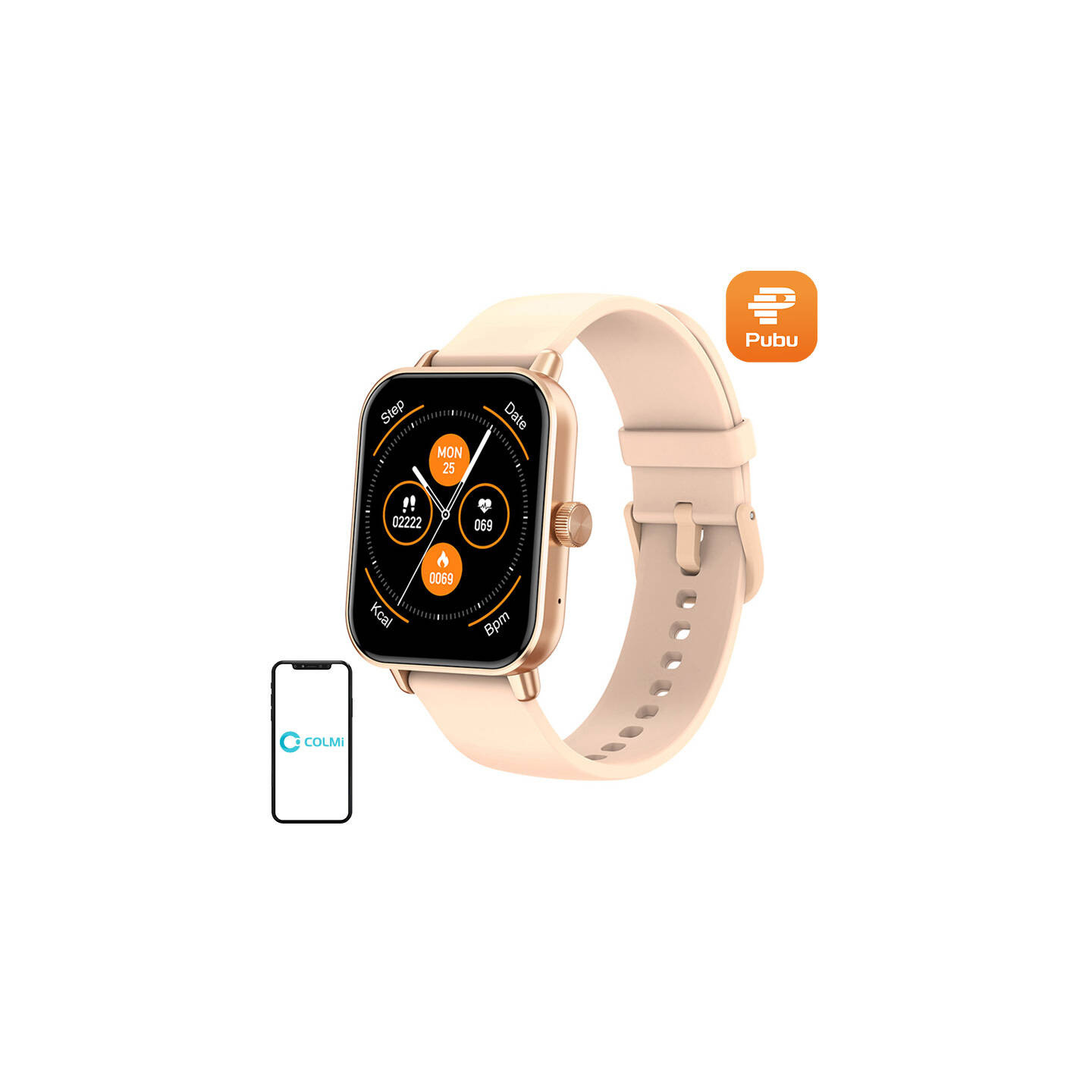 Colmi P81 Smartwatch (Gold)