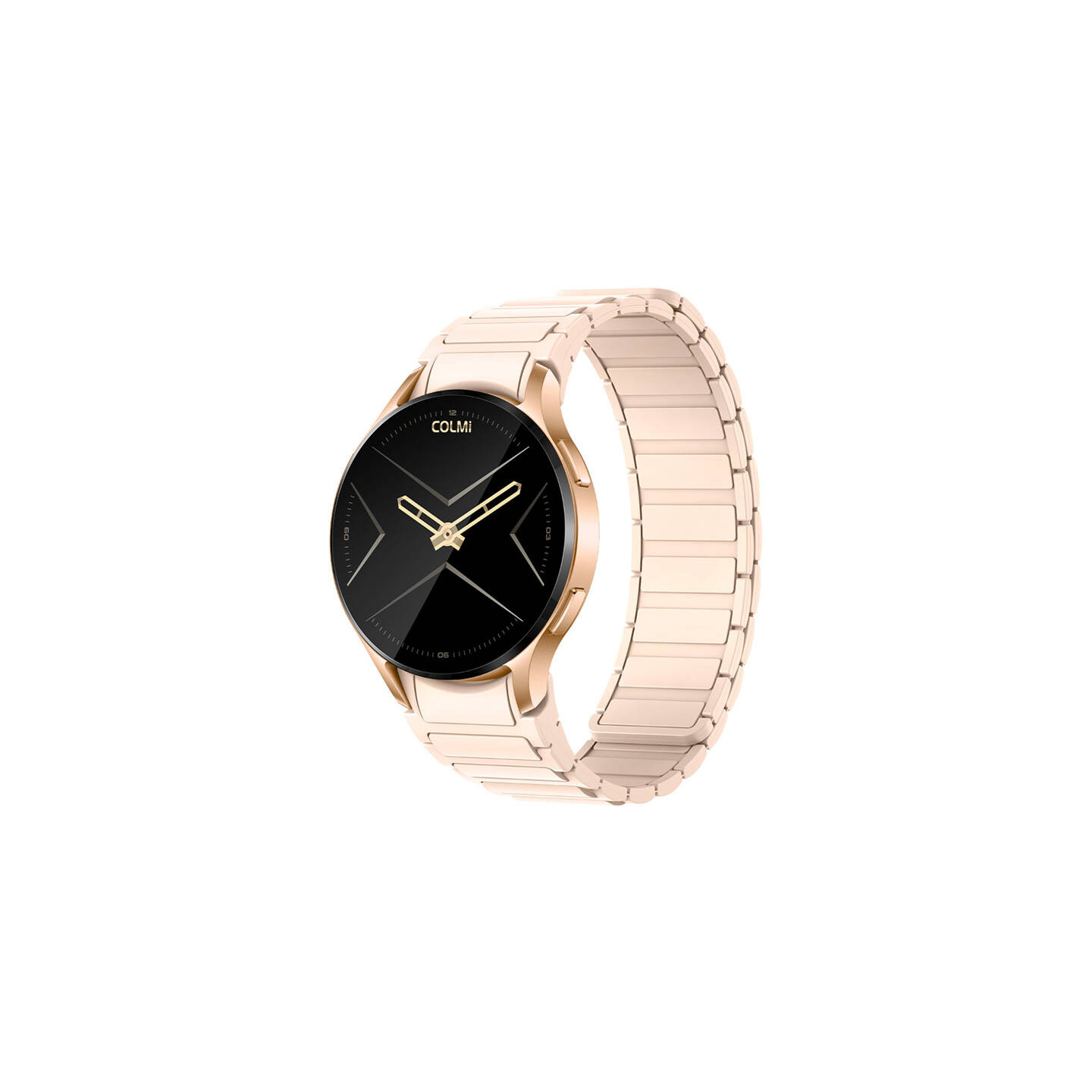 Colmi i28 Ultra smartwatch with magnetic strap (gold)