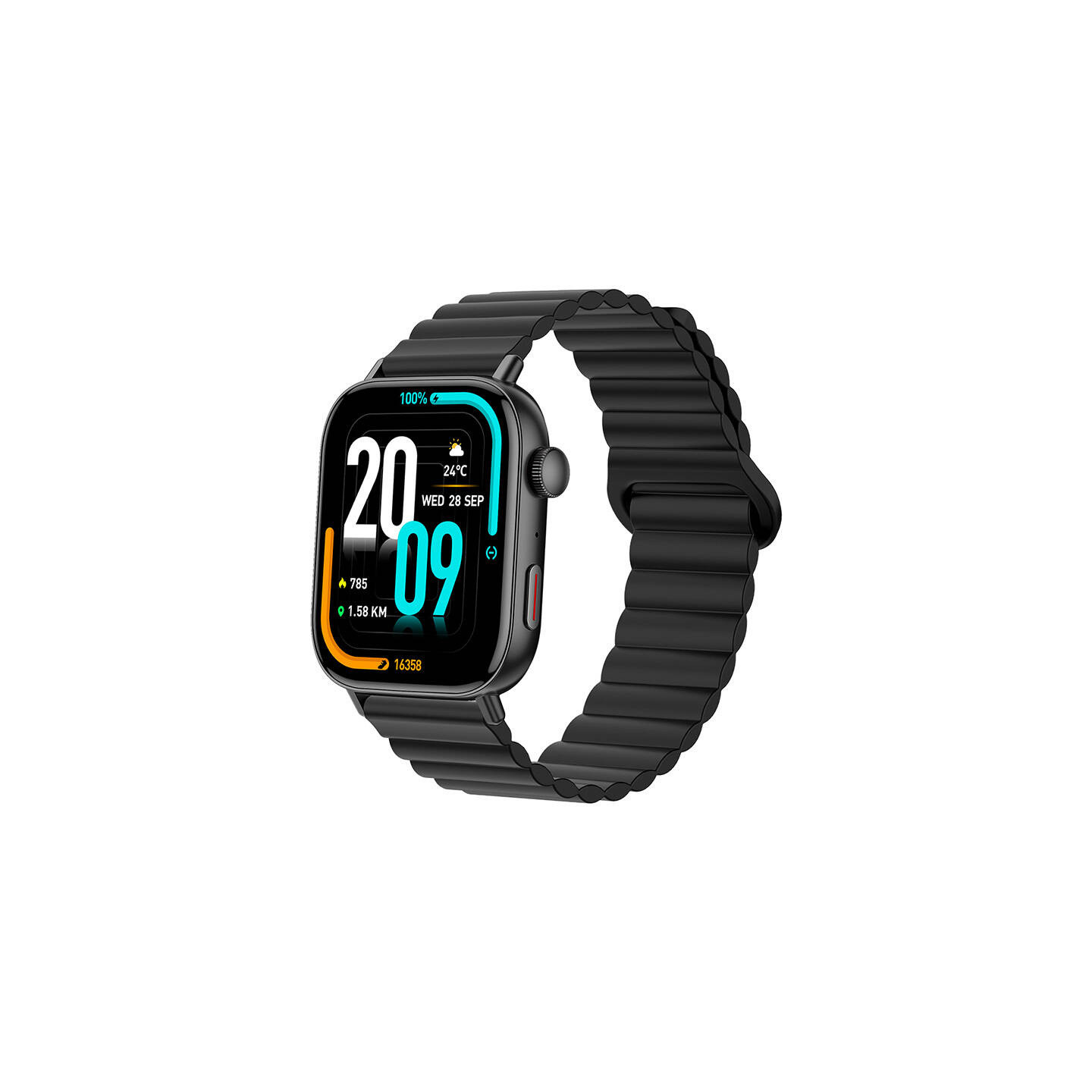 Colmi C8 Max smartwatch with magnetic strap (black)