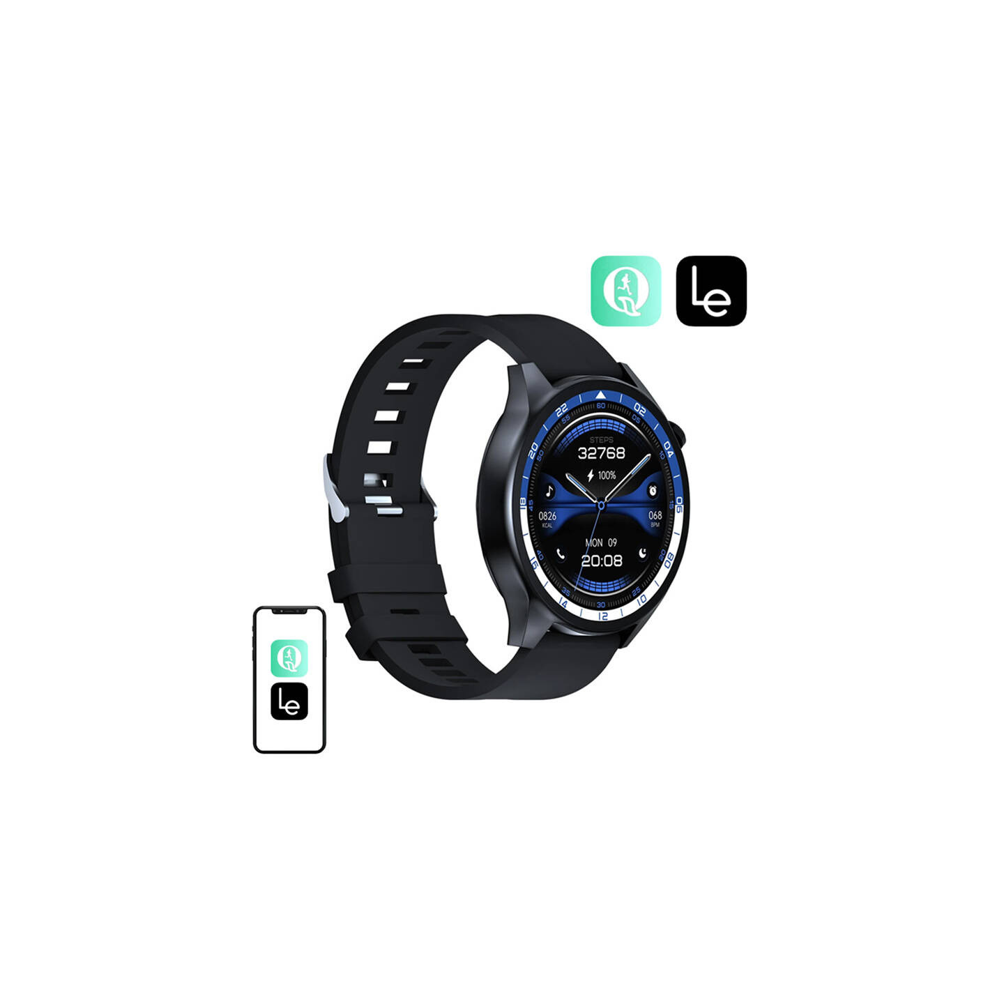 BlitzWolf BW-AR1 smartwatch (black)