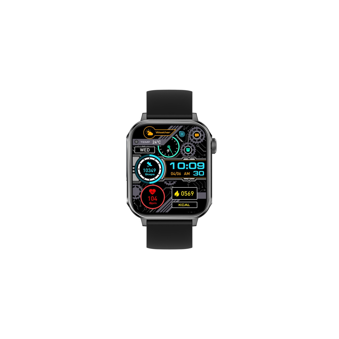 Colmi P80 smartwatch (black)