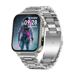 View product Colmi P80 smartwatch (steel and silver)